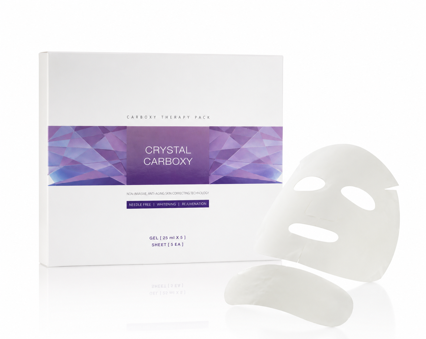 Crystal Carboxy CO₂ Gel Mask – Carboxythérapie Professionnelle