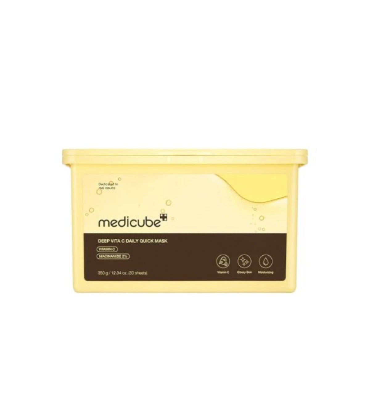 Medicube – Masques Quotidiens Éclat à la Vitamine C – 30 Masques