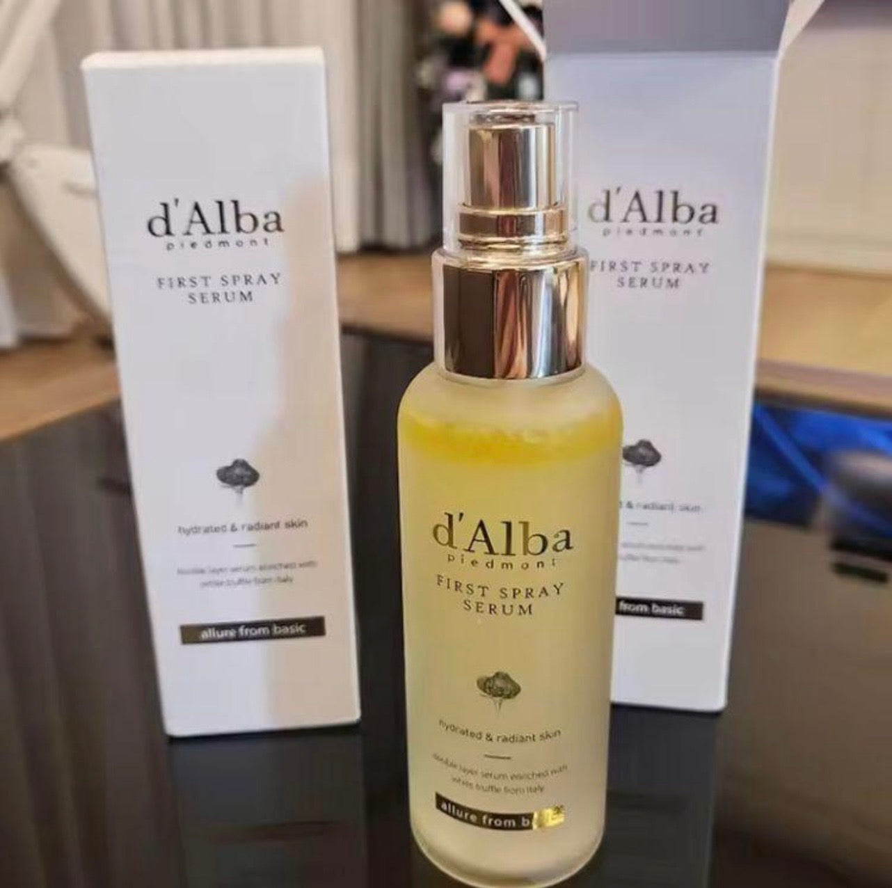 Sérum Spray Hydratant & Éclat à la Truffe Blanche – d’Alba 100 ml