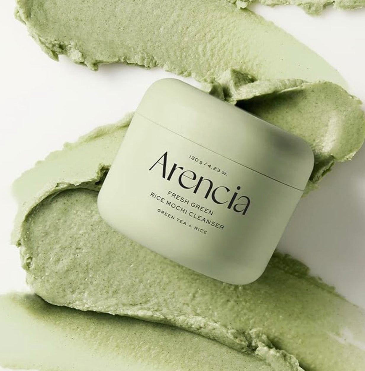 Nettoyant Mochi au Riz Vert – Arencia