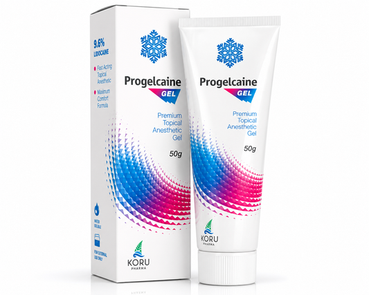 Progelcaine Gel 9,6 % – Gel anesthésiant professionnel 50 g