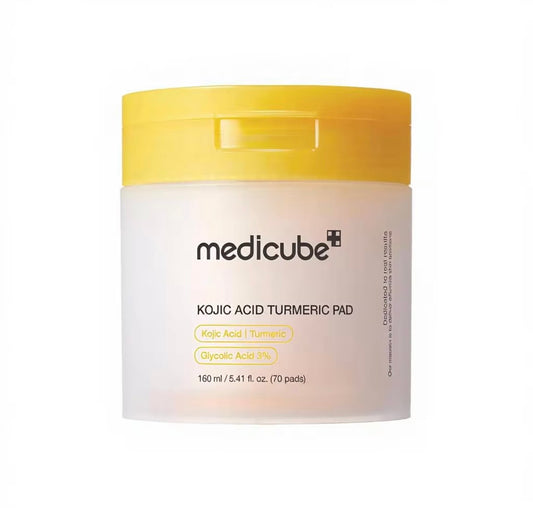 Medicube – Pads Anti-Taches à l’Acide Kojique & Curcuma