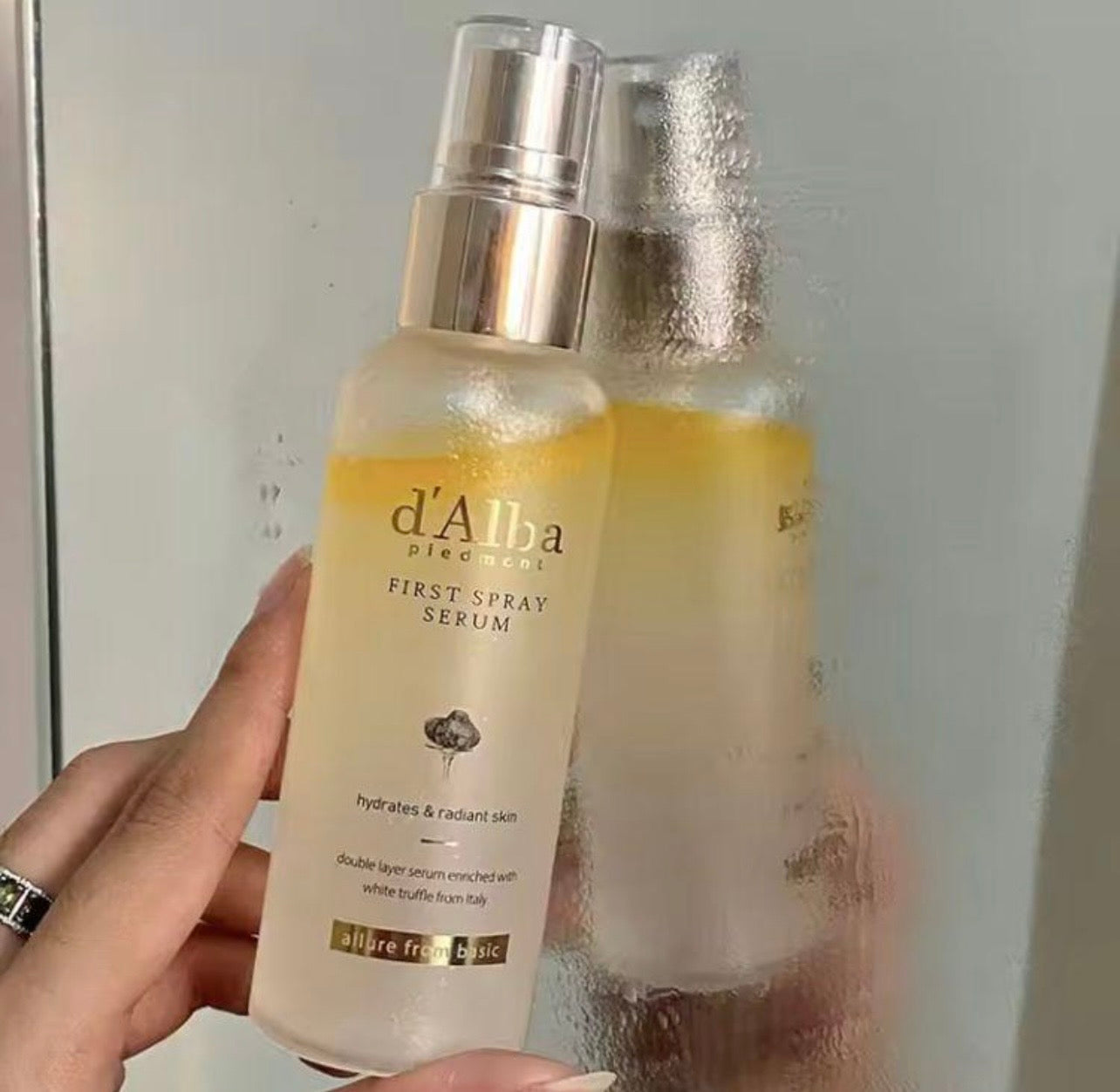 Sérum Spray Hydratant & Éclat à la Truffe Blanche – d’Alba 100 ml