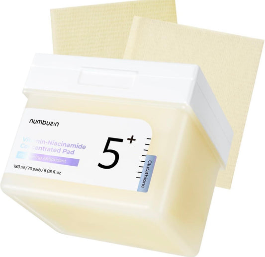 Pads Éclat Vitamine C & Niacinamide N°5+ – Numbuzin