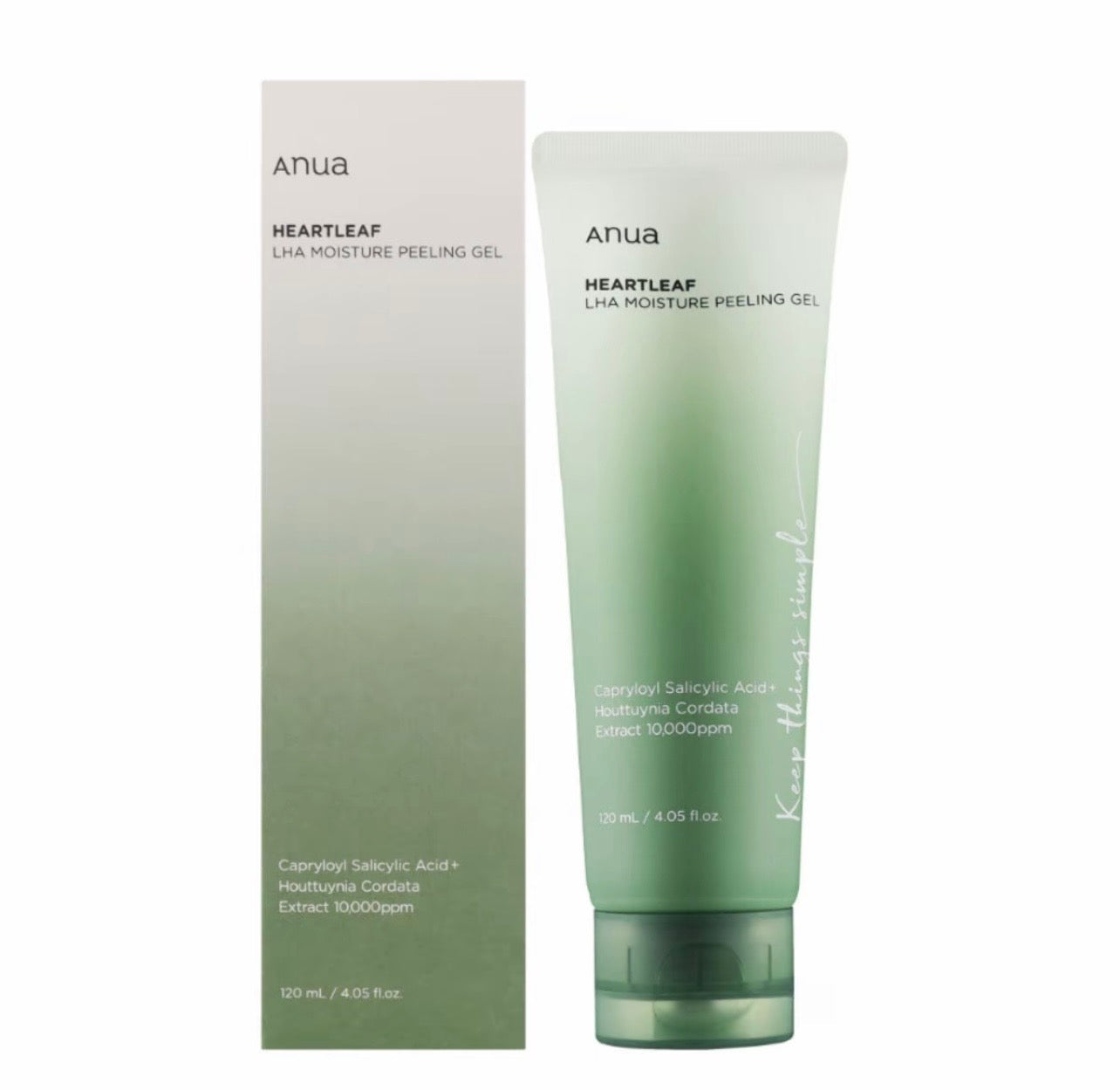 Gel Exfoliant Doux Heartleaf & Lha - Anua